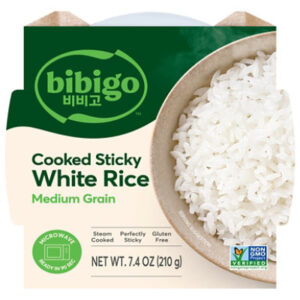 Bibigo Rice White 1 Pack - 7.4 Oz.