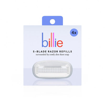 Billie Shave Razor Refills 5 Blade - 4 Count