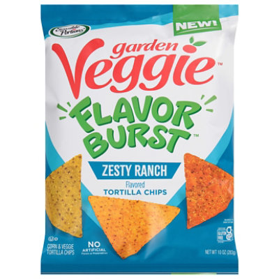 Sensible Portions Tortilla Chips Zesty Ranch - 10 Oz.