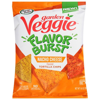 Sensible Portions Nacho Cheese Tortilla Chips - 10 Oz.