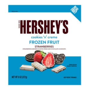 HERSHEY'S Cookies N' Cr?e Strawberries Frozen Fruit - 8 Oz