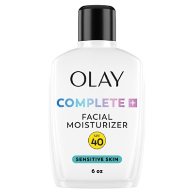 Olay Complete Plus Female Face Conditioner Treatment Sunscreen Unscented Sensitive - 6 Fl. Oz.