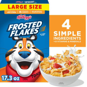Kelloggs Frosted Flakes Cereal - 17.3 Oz