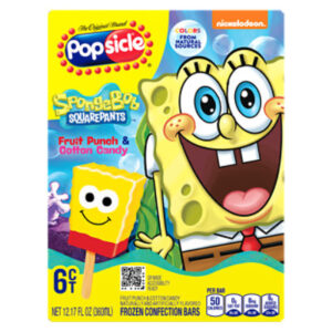 Popsicle Ice Cream Spongebob Facepiece - 6 Count