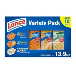 Lance Sandwich Crackers Variety Multipack - 10-13.9 Oz