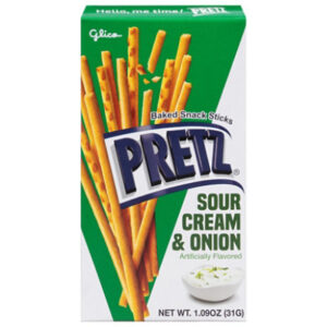 Glico Pretzel Sour Cream And Onion - 1.09 Oz