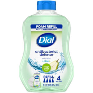 Dial Fresh Pear Antibacterial Foaming Hand Wash Refill - 4-30 Fl. Oz.