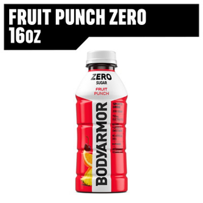 BODYARMOR Zero Sugar Fruit Punch Bottle - 16 Fl. Oz.