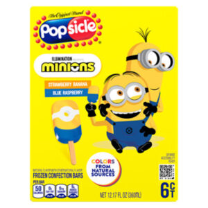 Popsicle Ice Cream Minions Facepiece - 12.17 Fl. Oz.