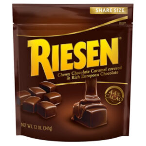 Riesen Chocolate Covered Chewy Caramel Candy Share Size - 12 Oz