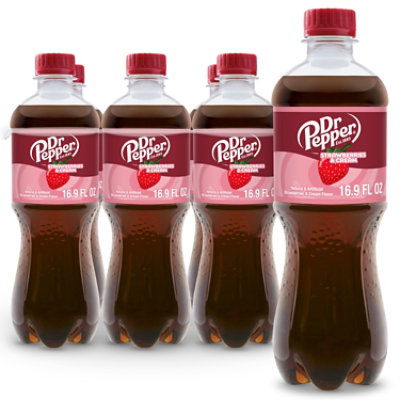 Dr Pepper Strawberry Cream - 6-16.9 Fl. Oz.