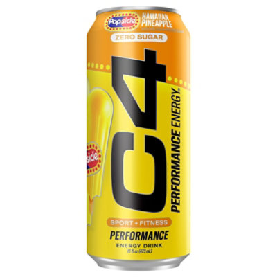 C4 Hawaiian Pineapple Popsicle - 16 Fl. Oz.