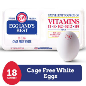 Eggland's Best Cage Free Extra Large White Eggs - 18 count