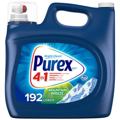 Purex Liquid Detergent 4 in 1 Mountain Breeze - 250 Fl. Oz.