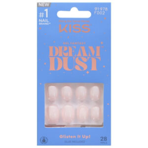 Kiss P Nails Gel Fantasy Dd Silvr Spn - 1 Count