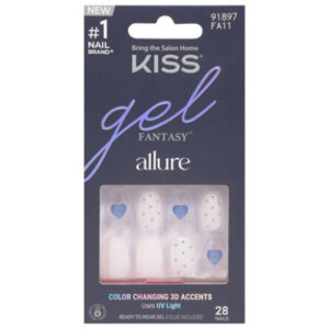 Kiss P Nails Gel Fantasy Alr Hotiest - 1 Count