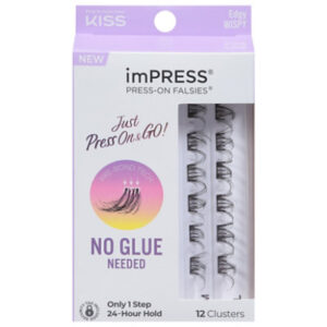 Kiss Impress Lash extension on Single - 9-12 Count
