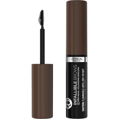 L'Oreal Paris Infallible Volumizing 24H Wear Brow Mascara Dark Brunette - 0.13 Fl. Oz.