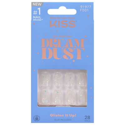 KISS Gel Fantasy Dreamdust Dust Press On Nails - Each
