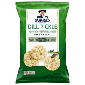 Quaker Rice Crisps Dill Pickle - 3 Oz