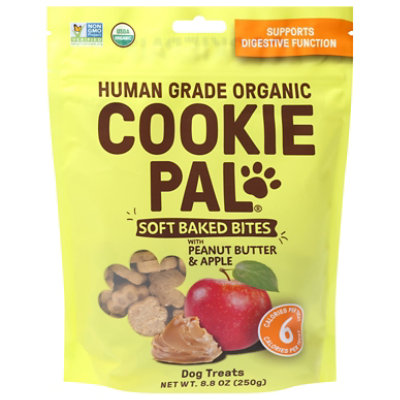 Cookie Pal Dog Treat Sft Bk Pb Apple - 8.8 Oz