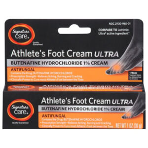 Signature Care Butenafine Athletes Foot Ultra Cream Box - 1 Oz
