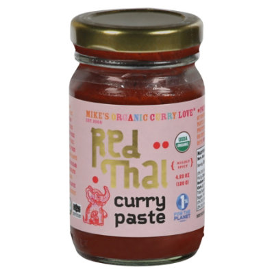 Mike's Organic Curry Love Curry Paste Red Thai Organic - 4.23 Oz