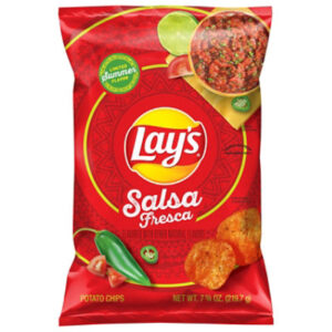 Frito Lay Lays Salsa Fresca Potato Chips - 7.75 Oz