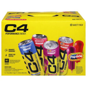 C4 Performance Energy Popsicle Variety Pack 12-144 Oz