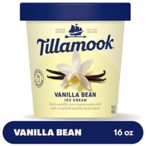 Tillamook Vanilla Bean Ice Cream - 16 Oz