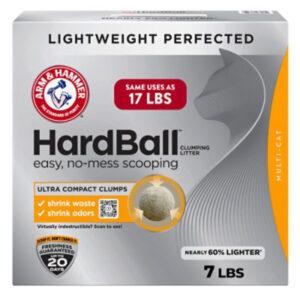 Arm & Hammer Hardball Lightweight Litter - 7 Lb