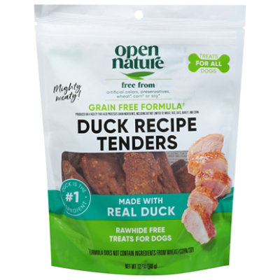 Open Nature Duck Tenders Dog Treat - 12 Oz
