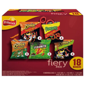 Frito Lay Fiery Mix Variety Pack - 18 Count