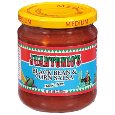 Juantonios Black Bean And Corn Salsa - 15.5 Oz