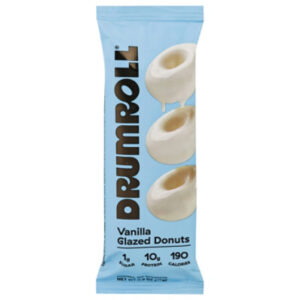 Drumroll Snacks Donuts Vanilla Glazed - 2.6 Oz