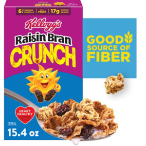 Kellogg's Raisin Bran Cereal Crunch - 15.4 Oz