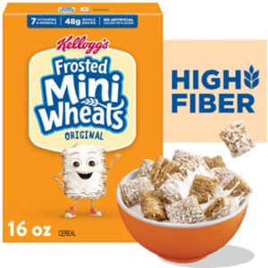 Kellogg's Mini Wheats Cereal Bite Size Frosted - 16 Oz