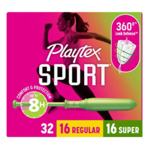 Playtex Sport Multi Pack Reg/sup - 32 Count