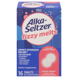 As Fizzy Melts Berry - 16 Count