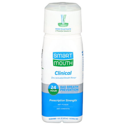 Smartmouth Clinical Activated Breath Rinse - 16 Fl. Oz.