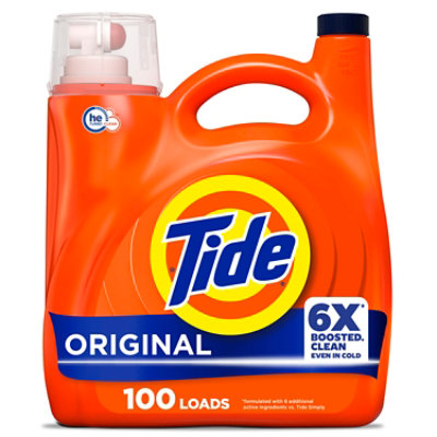 Tide He Liquid Detergent Original - 132 Fl. Oz.