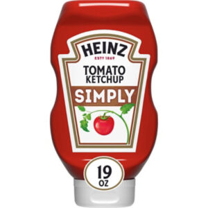 Heinz Simply Tomato Ketchup with No Artificial Sweeteners - 19 Oz