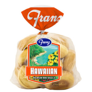 Franz Hawaiian Mini Bagels - 16 Oz