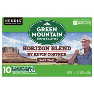 Green Mountain Coffee Roasters Horizon Blend Coffee by Kevin Costner Keurig K Cup Pods - 10 CT
