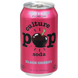 Culture Pop Soda Probiotic Black Cherry - 12 Fl. Oz.