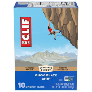 Clif 10 pack Chocolate Chip - 2.4 Oz