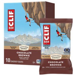 CLIF BAR Chocolate Brownie Flavor Energy Bars - 10-2.4Z