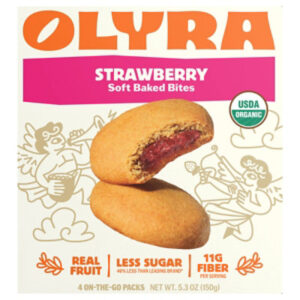 Olyra Fruit Biscuit Strawberry Organic - 5.28 Oz