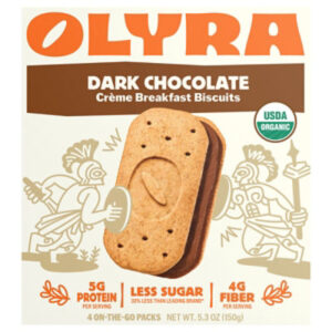 Olyra Breakfast Biscuit Dark Chocolate - 5.3 Oz