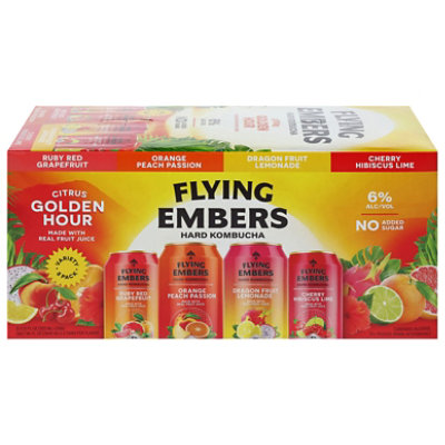 Flying Embers Golden Hour Variety In Cans - 8-12 Fl. Oz.